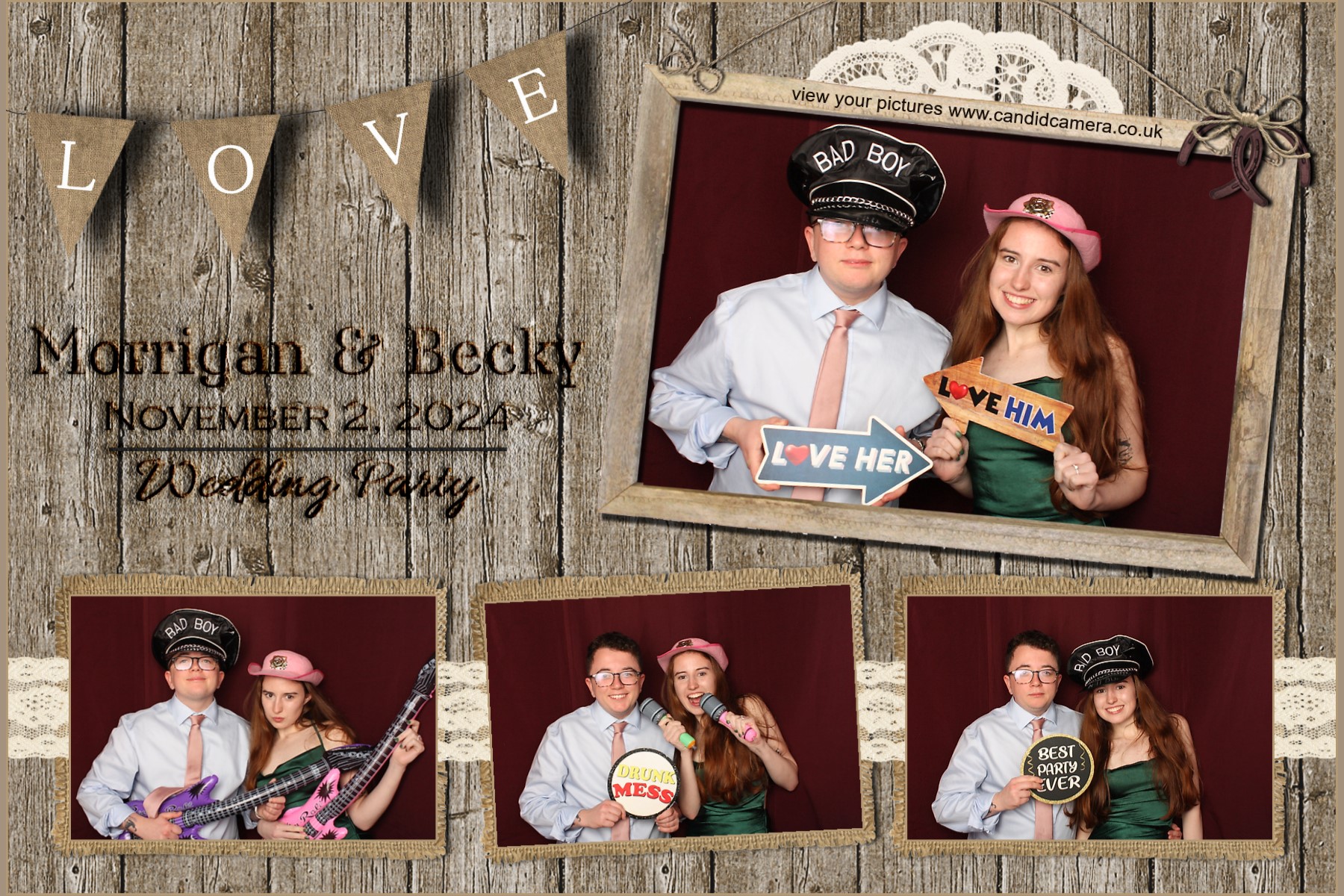 Becky & Morrigans Wedding — Wedding photo gallery