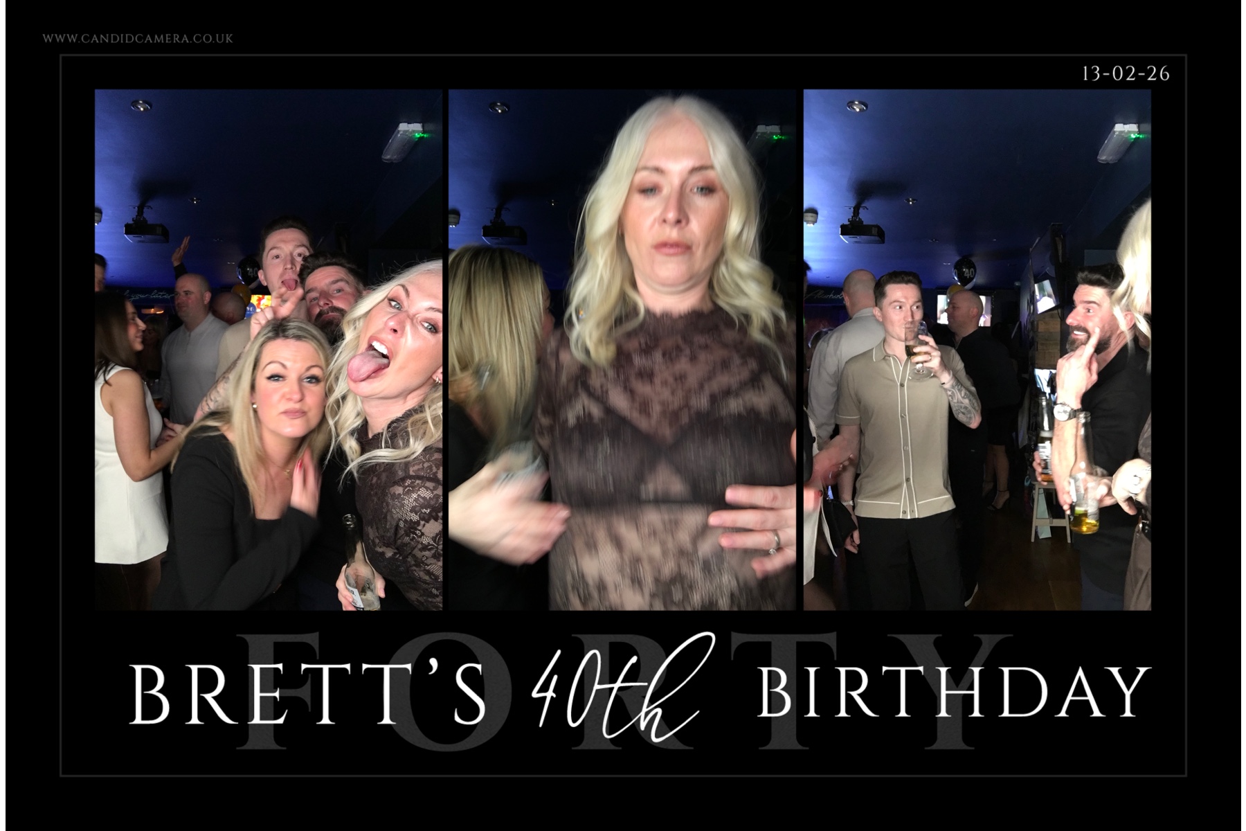 Brett’s 40th — Birthday Party photo gallery