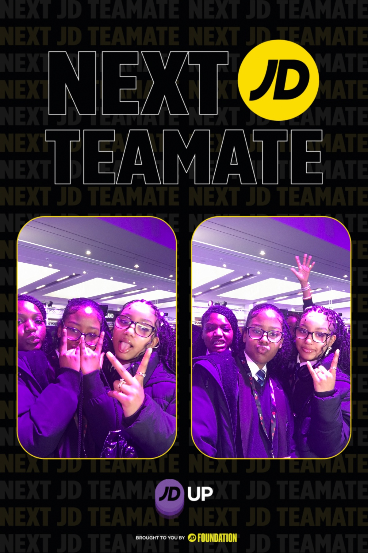 JD NEXT TEAMATE - Selfie Pod — Event photo gallery