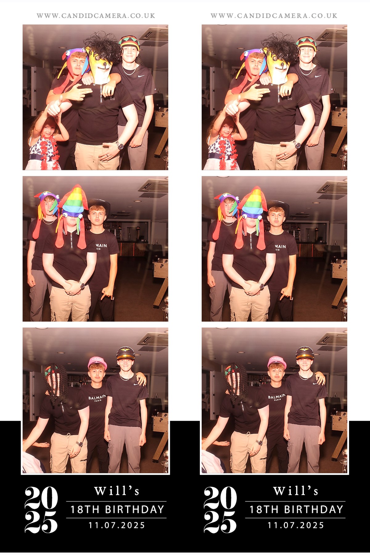 Will's 18th Birthday — Birthday Party photo gallery
