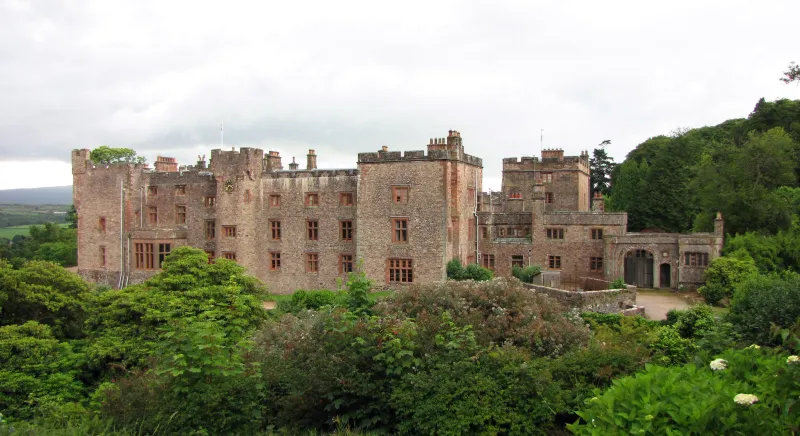 Wedding Magic Mirror at Muncaster Castle, Ravenglass
